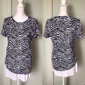 Michael Kors Zebra-print Top